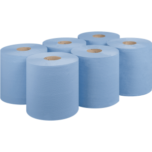 2ply blue roll 6 Pack