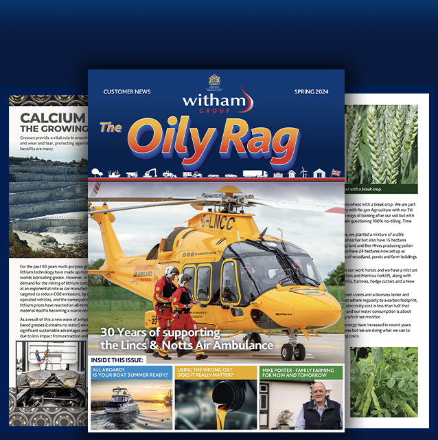 Read Our Latest Oily Rag Newsletter