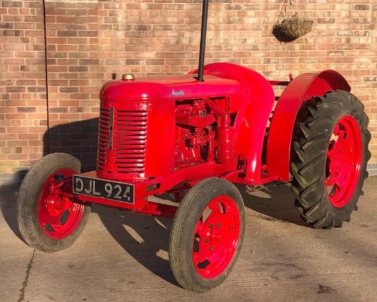 Classic Tractor Gets Our Supercote Paint Treatment...  